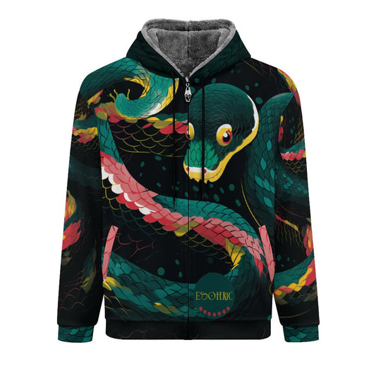King Slime Limited Edition Men's Plush Zip up Hoodie